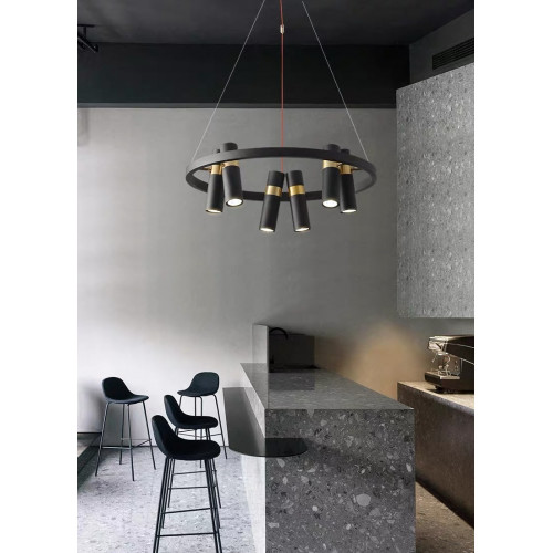 Люстра Traverso Murale 6 Bk